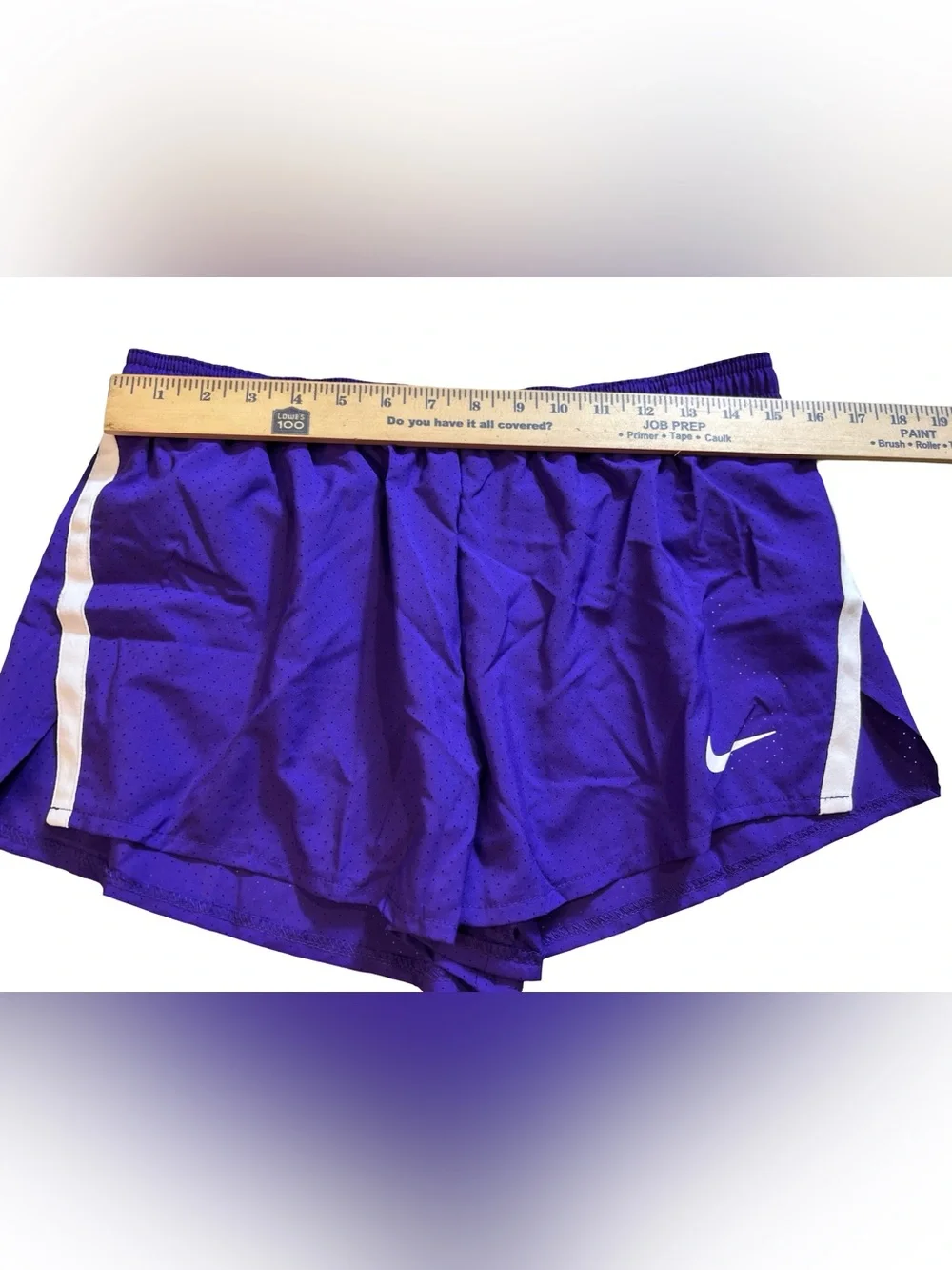 Nike Dri-FIT Men’s Running athletic Shorts lined adjustable Purple‎ Size Large
